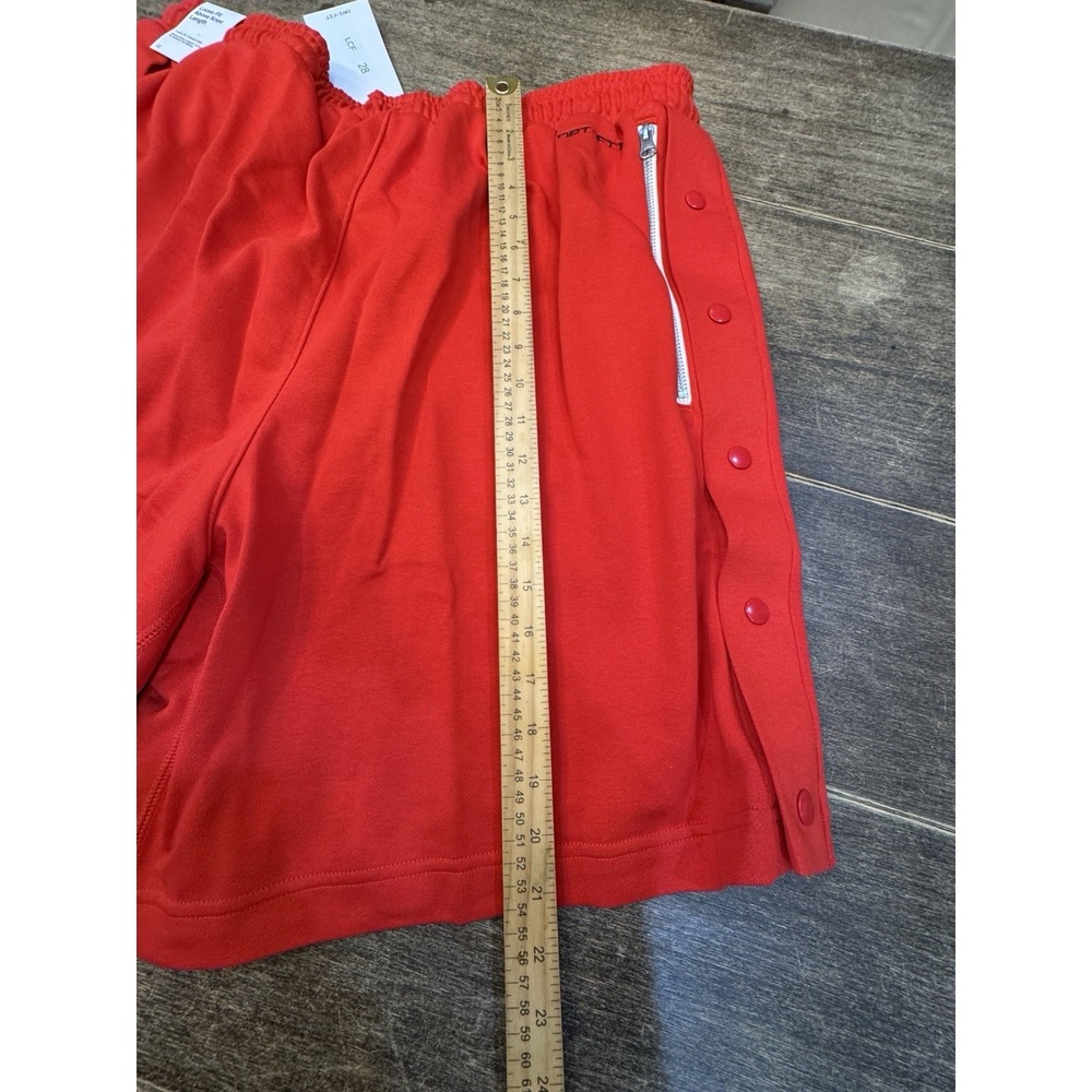 Nike Dri-FIT Standard Issue 8" French Terry Basketball Shorts Red Men`s Size XXL - Picture 9 of 14